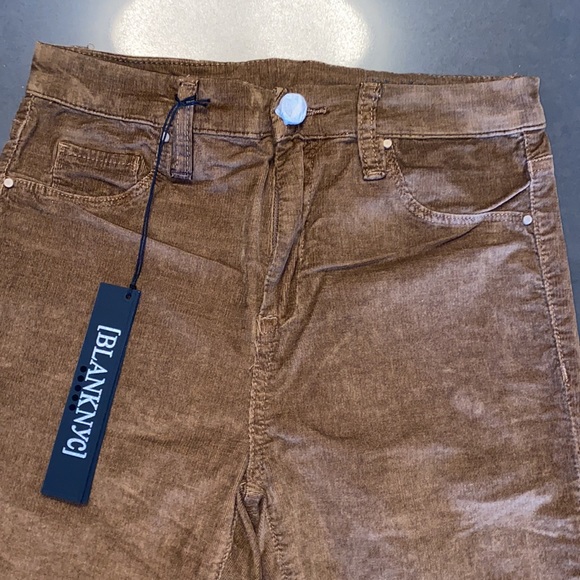 NWT BlankNYC Juke Box Brown Corduroy Skinny Pants - Picture 5 of 12